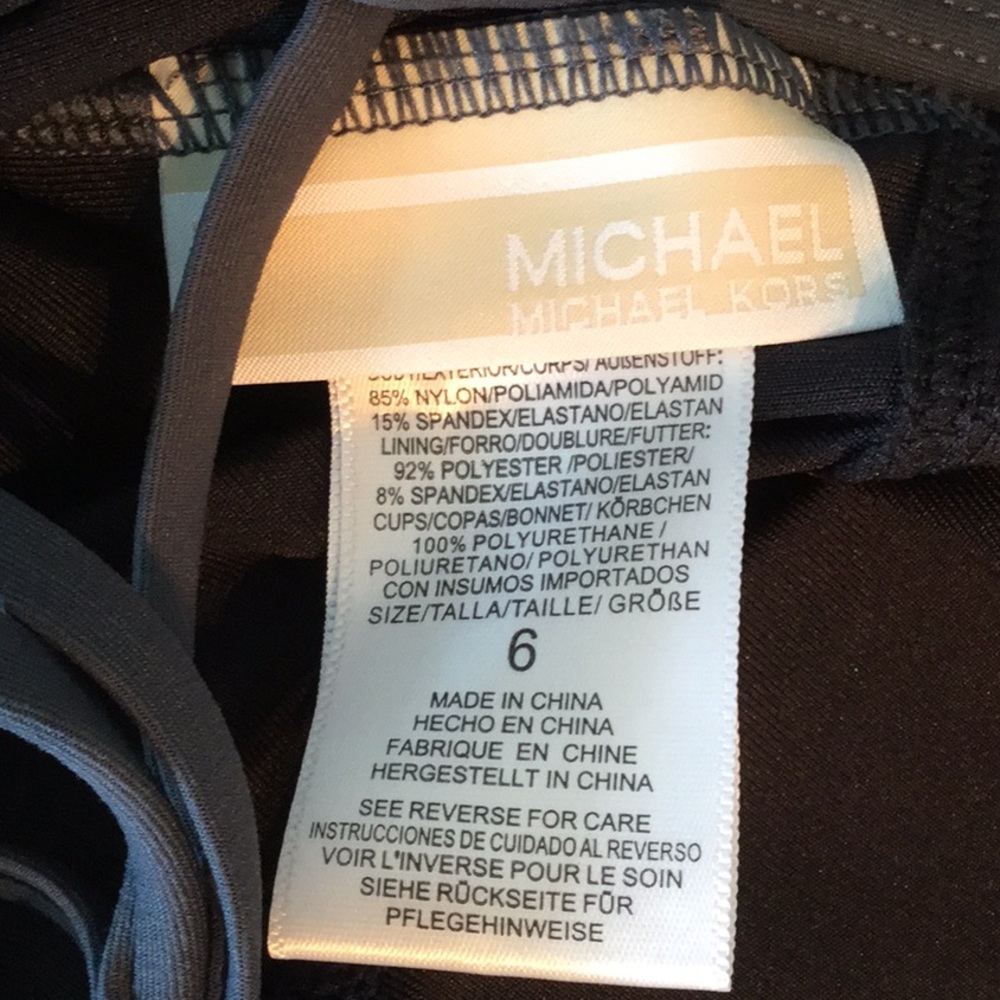 SALE 🔥🔥🔥MICHAEL Michael K Vn One-Piece Swimsuit - Picture 7 of 7